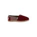 TOMS Flats: Red Shoes - Women's Size 6