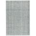 White 36 x 24 x 0.5 in Area Rug - Dash and Albert Rugs Conall Plaid Hand Hooked Wool Area Rug in Slate Wool | 36 H x 24 W x 0.5 D in | Wayfair