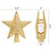 The Holiday Aisle® Jaquest Christmas Tree Topper | 9.4 H x 8.2 W x 2 D in | Wayfair 8740688F95354BF388DEBC64EE35AE50