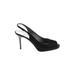 Stuart Weitzman Heels: Black Shoes - Women's Size 10