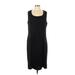 Torrid Casual Dress - Sheath Scoop Neck Sleeveless: Black Print Dresses - Women's Size Large Plus