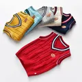 Pull-Over d'Automne pour Enfant et Adolescent Uniforme Sв Gilet en Y pour Garçon et Fille de 2 à 6