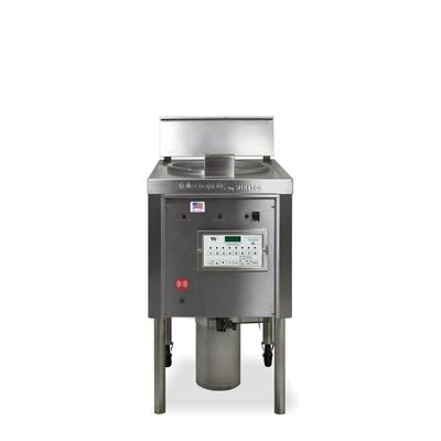 Winston OF59C Collectramatic Commercial Electric Fryer - (1) 75 lb Vat, Floor Model, 208v/3ph, Stainless Steel