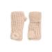 Mae Embroidered Fingerless Mohair & Wool Gloves
