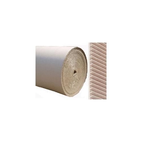 VEPATIM 10x Rollenwellpappe Wellpappe auf Rolle 100cm x 5m B-Welle