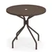 emu Cambi Outdoor Round Bistro Table with Umbrella Hole - E803-41