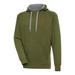 Men's Antigua Olive Texas Longhorns Victory Pullover Hoodie