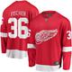 Men's Fanatics Branded Christian Fischer Red Detroit Wings Home Breakaway Jersey