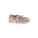 Sperry Top Sider Flats Tan Color Block Shoes - Kids Girl's Size 4
