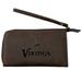 Brown Minnesota Vikings Cell Phone Wristlet Wallet