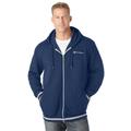 Men's Big & Tall Champion® quilted zip-up by Champion in Navy (Size XLT)