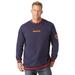 Men's Big & Tall NFL® Fleece crewneck sweatshirt by NFL in Chicago Bears (Size 4XL)