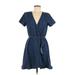 J.Crew Mercantile Casual Dress: Blue Dresses - Women's Size Small