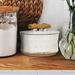 Winston Porter Stoneware Kitchen Canister Ceramic | 4.75 H x 6.625 W x 6.625 D in | Wayfair 2AF1F738604B4B21B6F6659181F3169F