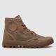 Palladium pampa hi wax trainers in beige