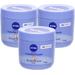 Nivea Irresistibly Smooth Body Cream - 13.5 Fl Oz / 400 Ml X 3 Pack