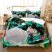 Cool My Hero Academia Bedding Bed Set Twin Full Queen King Size - Deku Todoroki Bakugou Action Figures 1 Duvet Cover 2 Pillow Case