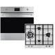 Smeg Aosf6390G3 Built-In Single Electric Oven & Gas Hob Pack - Stainless Steel