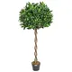 Christow Artificial Bay Tree Large Potted Indoor Outdoor Topiary Decoration 4Ft
