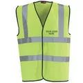 Yellow Hi-Vis Waistcoat, Medium