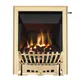 Focal Point Elegance High Efficiency Brass Effect Slide Control Gas Fire