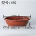 1 Set of Garden Plastic Plant Pot Succulent Planter Pot Succulent Pot with Saucer