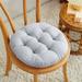 Round Chair Cushions Indoor/Outdoor Round Seat Cushions Chair Seat Pad Floor Cushion Pillow Round Stool Pad for Garden Patio Furniture Round Chair Pad for Kitchen Dining Home Office