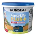 Ronseal Fence Life Plus Midnight Blue Matt Fence & Shed Treatment, 9L