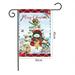 Garden Flags Double Sided 12 x 18 Inch Yard Flags Small Garden Flags for Outside Fall Winter Halloween Christmas Outdoor Flags Holiday Garden Flags for All Seasons