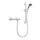 Triton Minuto Rear Fed Chrome Thermostatic Bar Mixer Shower