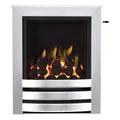 Focal Point Langham Full Depth Chrome Effect Slide Control Gas Fire