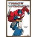 Hasbro Transformers - Optimus Prime Feature Series Wall Poster 22.375 x 34 Framed