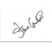 Steve Gatlin Signed 3x5 Index Card Gatlin Brothers