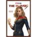 Marvel The Marvels - Captain Marvel Feature Series Wall Poster 14.725 x 22.375 Framed