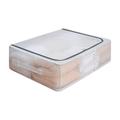 Collapsible Underbed Storage Bag Foldable Organise Containers Handles See Through Reinforced Steel Frame Sturdy St Containers for Organizing Clothes Closet Organizer Bins for Clothes Cloths Storage