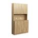 70.87" Tall Wardrobe and Kitchen Cabinet