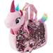 Little Jupiter Plush Pet Set with Purse - Unicorns Gifts for Girls - Unicorn Stuffed Animals - Unicorn Stuffed Animals for Girls - Unicorn Plush - Stuffed Unicorns - Unicorn - for Age 4- yrs Pink