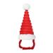 POPETPOP Christmas Hat Christmas Costume Outfits Headwear Hair Grooming Accessories for Dog Cat Pet Hamster
