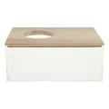 Sand Bath Hamster Bathtub Box Chinchilla Digging Animal Little Container Hideout Rat Bathroom Decorative Room Clear