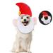 Christmas Creative Pet Hats Beard Styling Christmas Headgear Hats Medium And Large Dogs Festive Ornaments