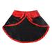 Pet Cape Set Dog Cat Cape Cape Hat Set Red And Black Color Matching Festive Accessories