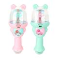 2pcs Slam Dunk Toy Mini Sound and Light Shooting Machine Funny Decompression Toy for Friends (Green + Pink)