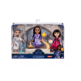 Disney 100 Wish 6inc Asha Dahlia & Magnifico Petite Doll Gift Set New with Box