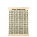 Guitar Chord Practice Chart Guitar Guide Chart Wall Art Guitar Chord Chart Poster