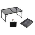 6588 Camping Folding Table Portable Picnic Table for Beach and Grill Foldable Mesh Design