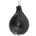 boxing bag 1PC Professional Boxing Ball Hanging Boxing Ball Hight Elastic Training Ball for Punching Training Workout Exercise Agility Training (Black Pear Shape Style)