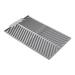 Silicone Dish Drying Mat Flume Drain Board Drainer Mat Dish Drainer Mat for Dishes Kitchen Counter Bathroom Dining Table Light Gray