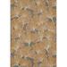 Mohawk Home Jade Butterfly Outdoor Area Rug Rust 5 3 x 7 6