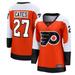 Women's Fanatics Branded Noah Cates Orange Philadelphia Flyers Home Breakaway Player Jersey