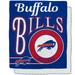 Buffalo Bills 50" x 60" Retro Emblem Flannel Fleece Sherpa Blanket